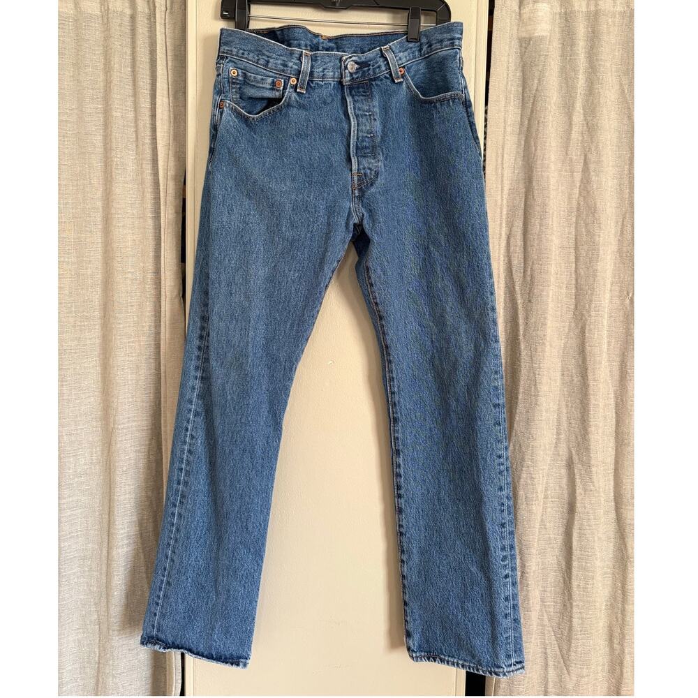 Levis 501 Jeans | 33x30 | Medium Wash Denim